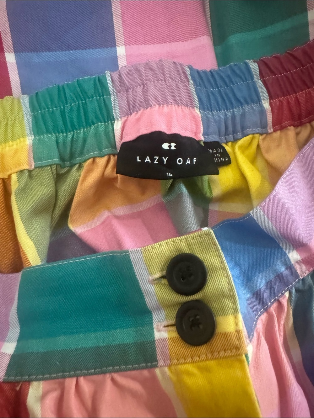 Lazy Oaf Golden Years Plaid Skirt - Picture 6 of 6